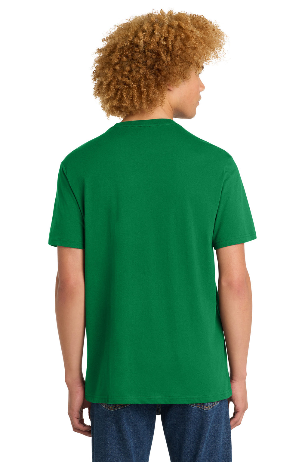 District Perfect Weight Tee. DT104 - Meadow Green - back