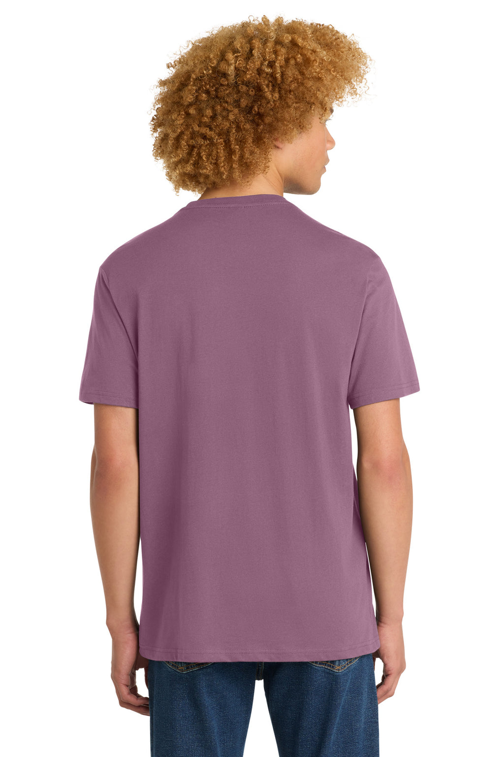 District Perfect Weight Tee. DT104 - Orchid Haze - back