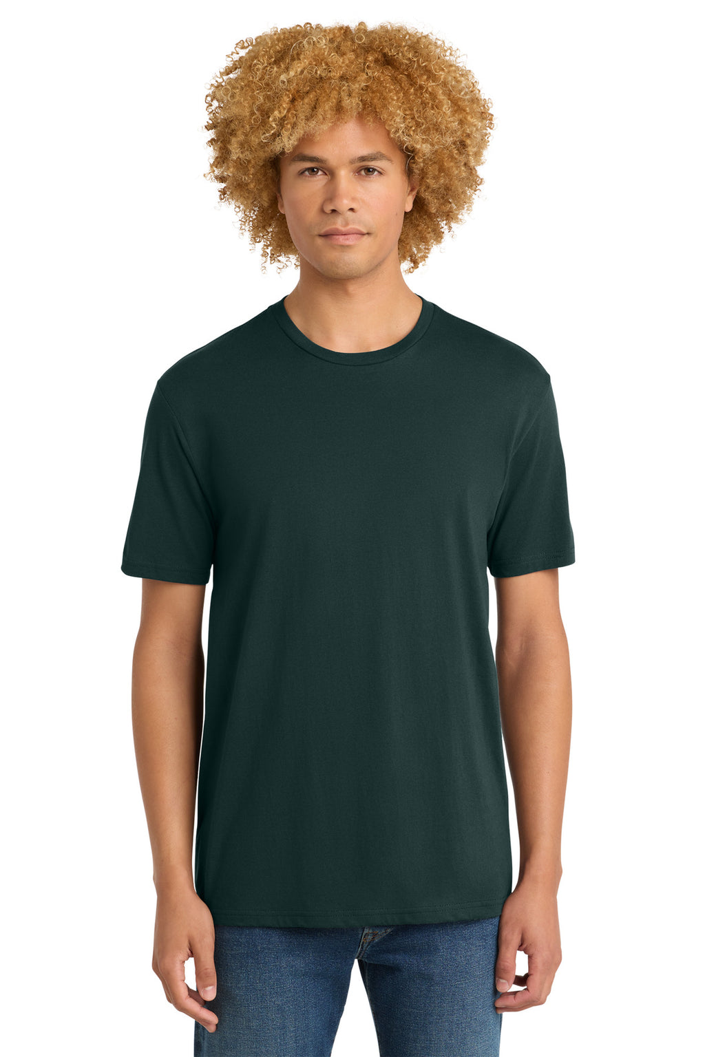 District Perfect Weight Tee. DT104 - Rainforest - front