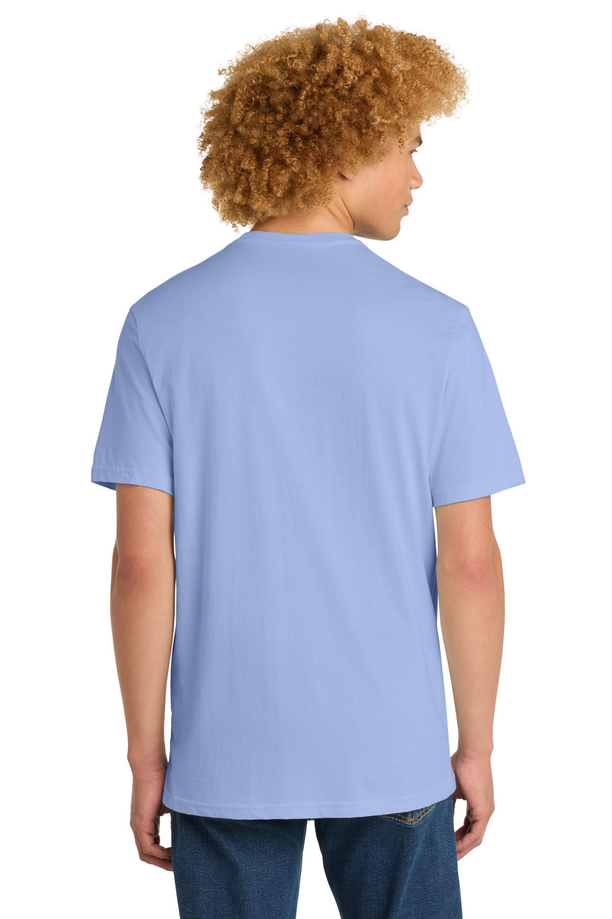 District Perfect Weight Tee. DT104 - Soft Lilac - back