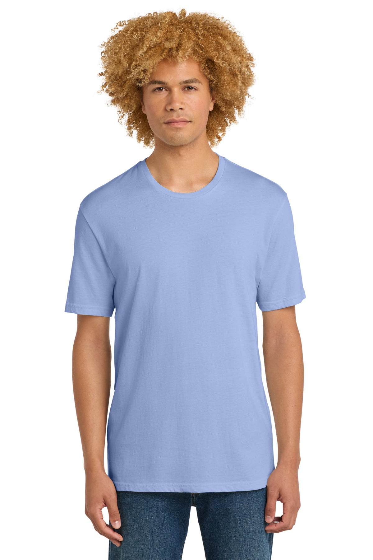 District Perfect Weight Tee. DT104 - Soft Lilac - front