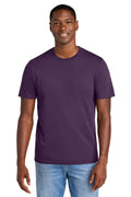 District Perfect Weight CVC Tee DT184 - Blackberry - front