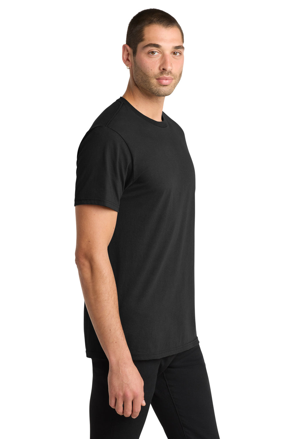 District The Concert Tee DT5000 - Black - side