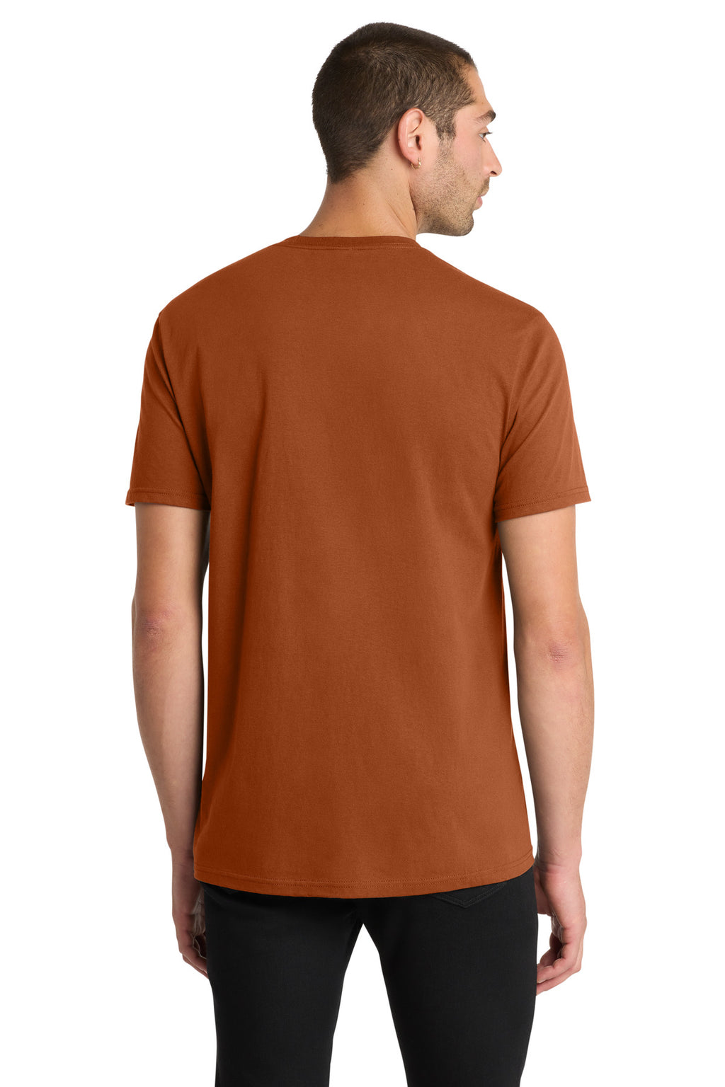 District The Concert Tee DT5000 - Burnt Orange - back