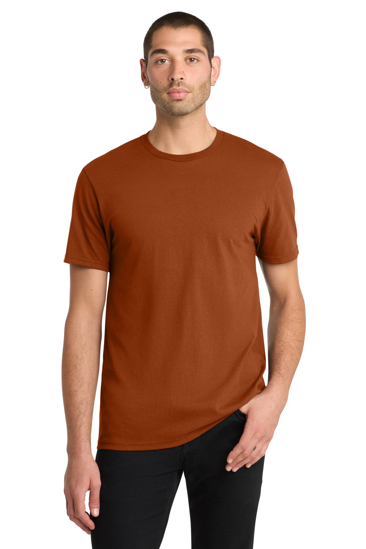 District The Concert Tee DT5000 - Burnt Orange - front