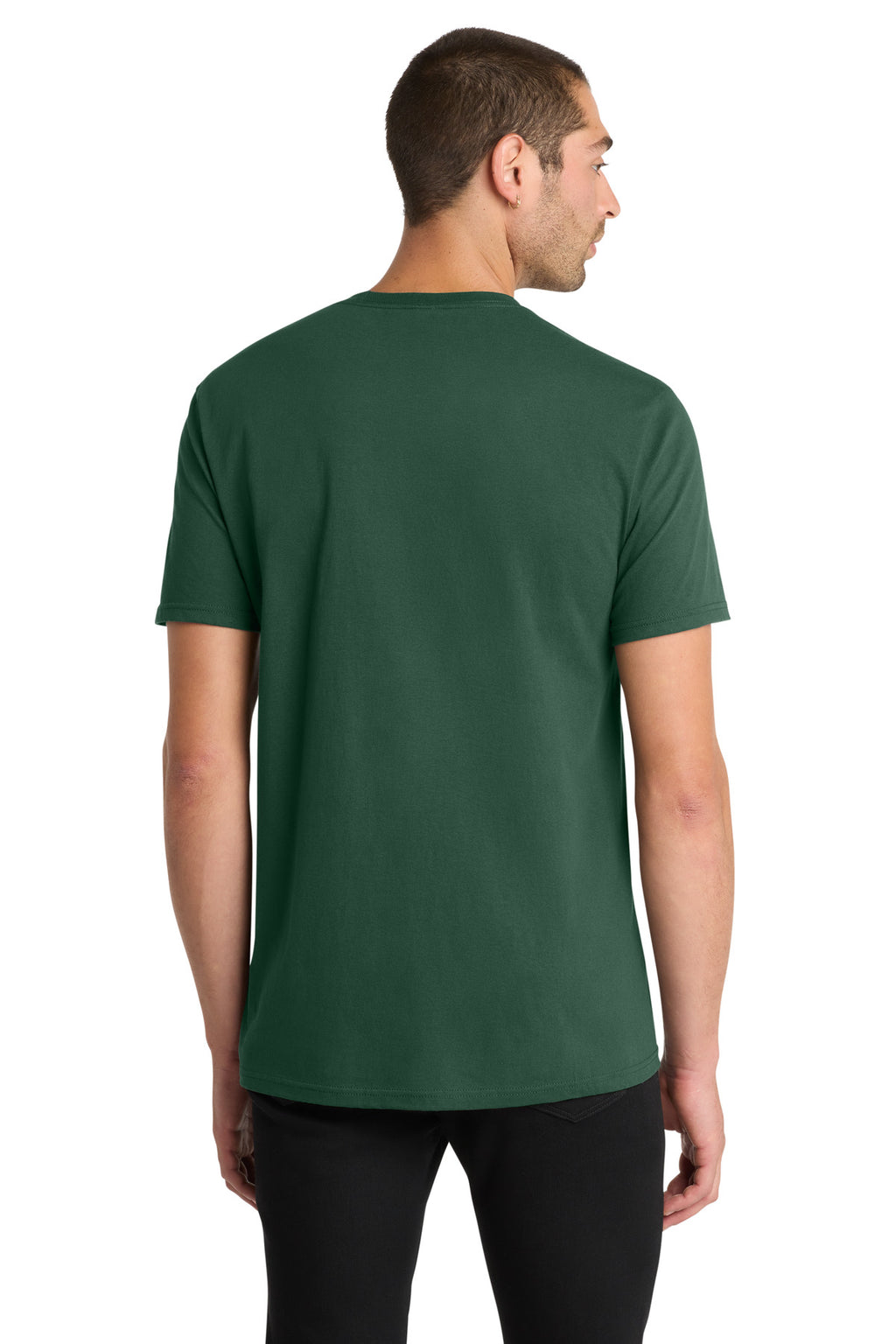 District The Concert Tee DT5000 - Forest Green - back