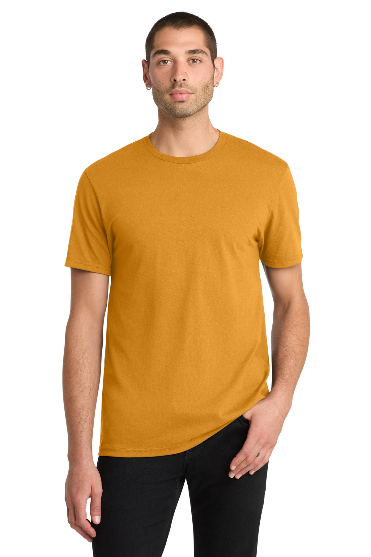 District The Concert Tee DT5000 - Gold - front