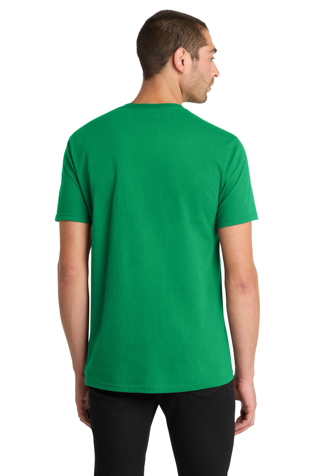 District The Concert Tee DT5000 - Kelly Green - back