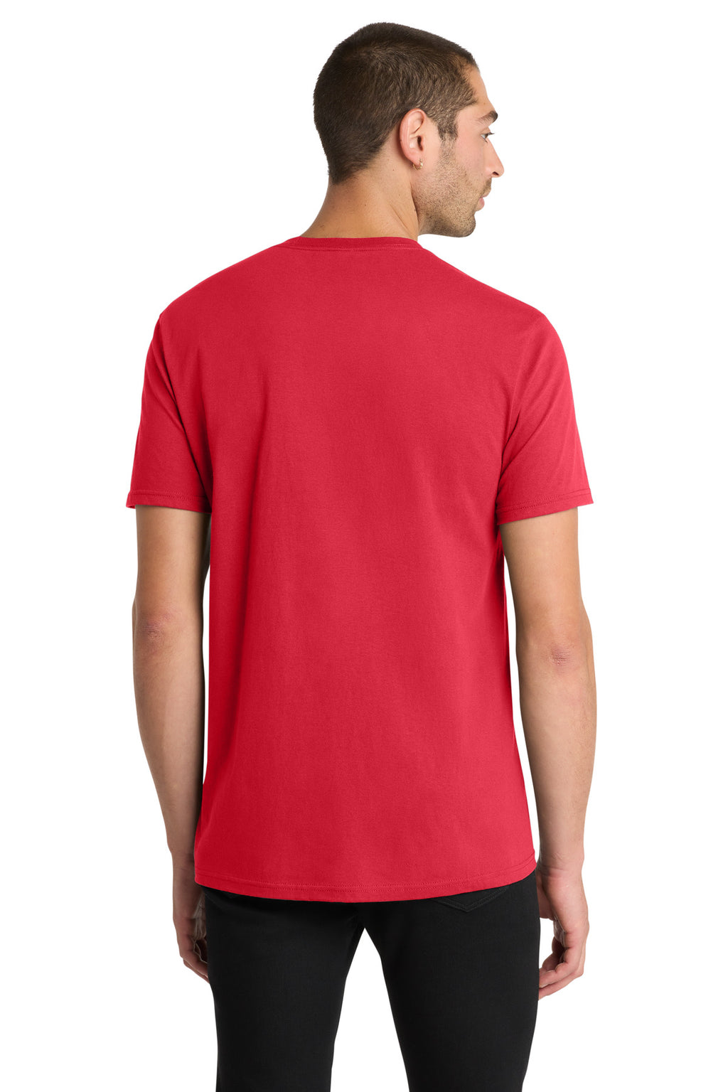 District The Concert Tee DT5000 - New Red - back