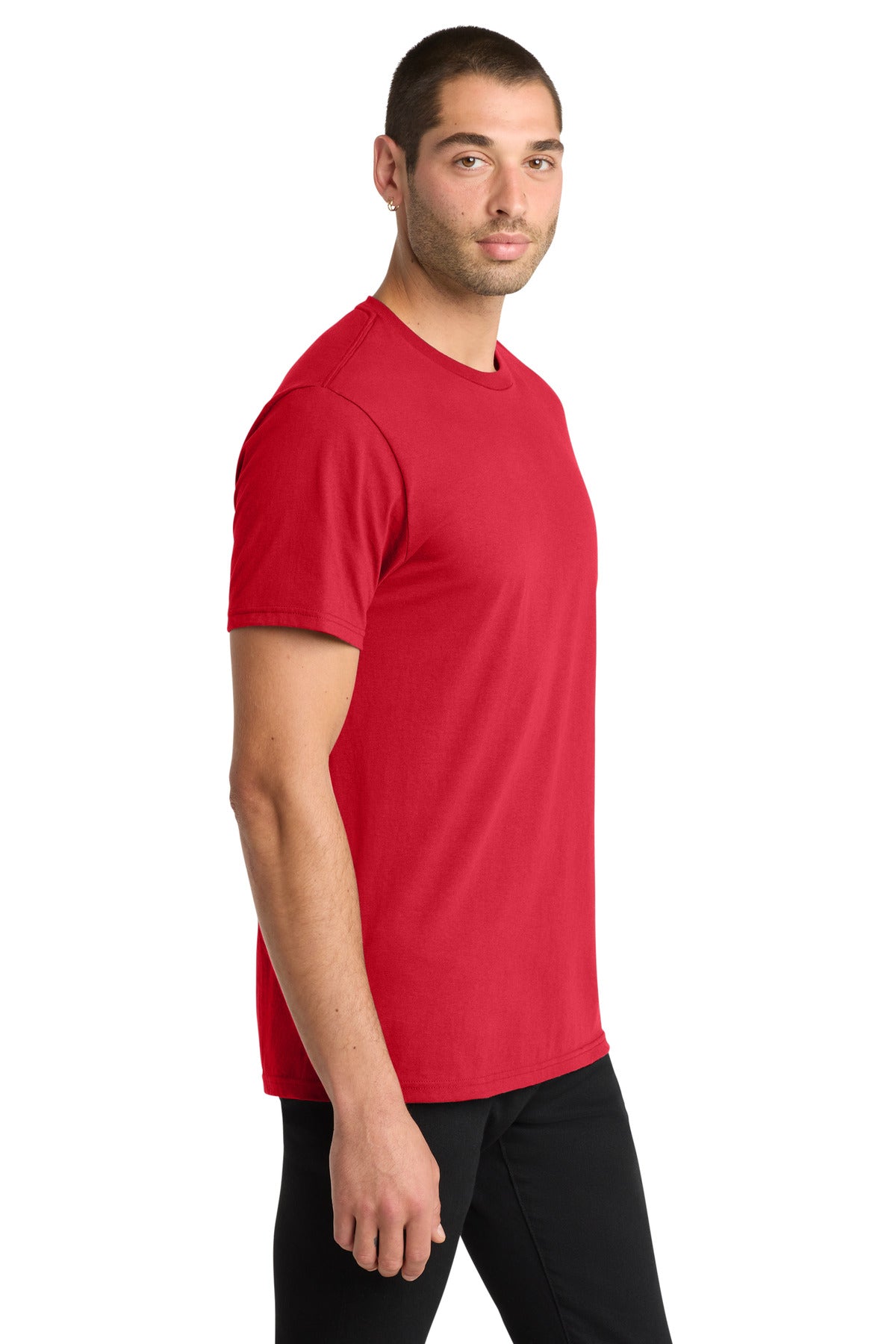 District The Concert Tee DT5000 - New Red - side