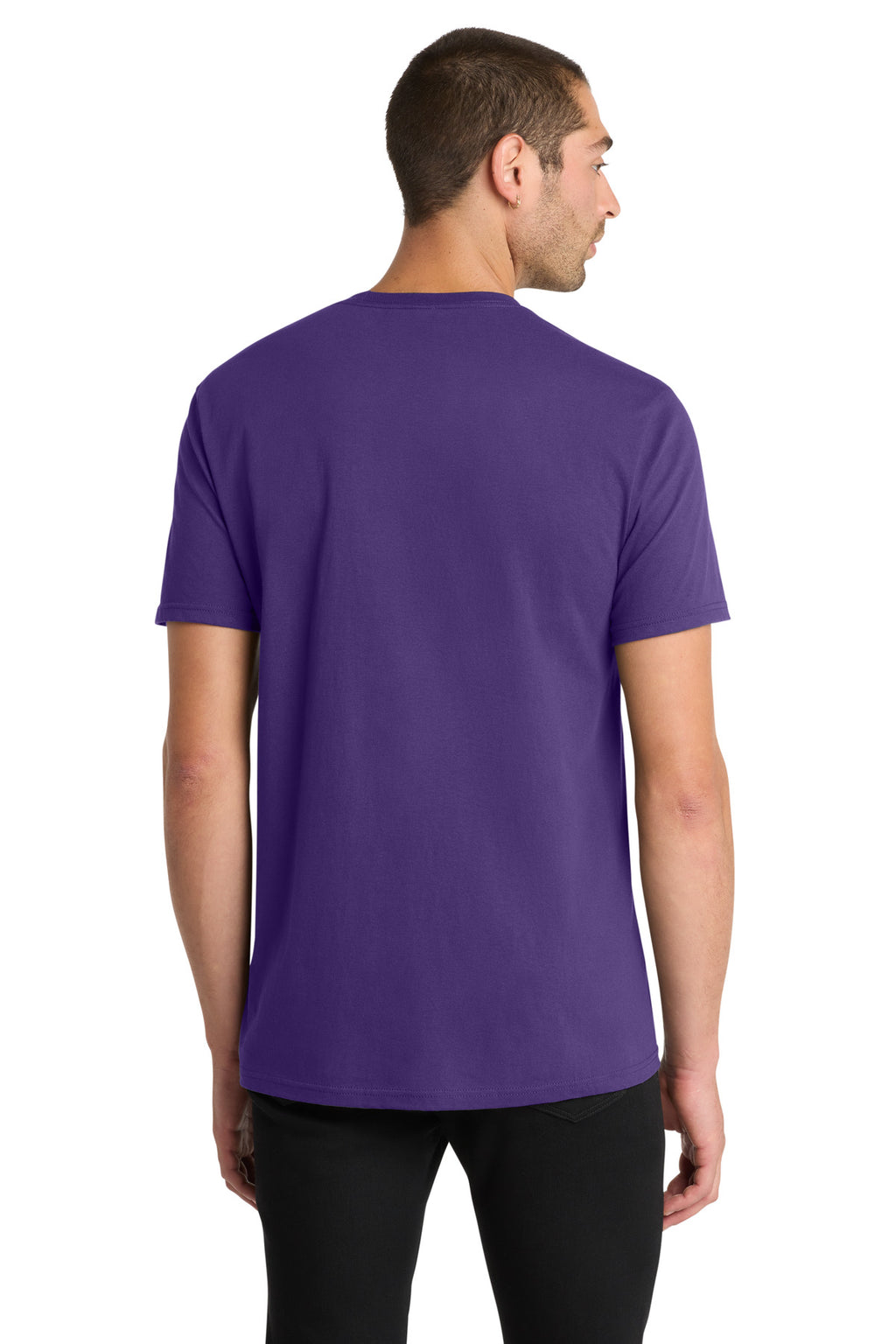 District The Concert Tee DT5000 - Purple - back