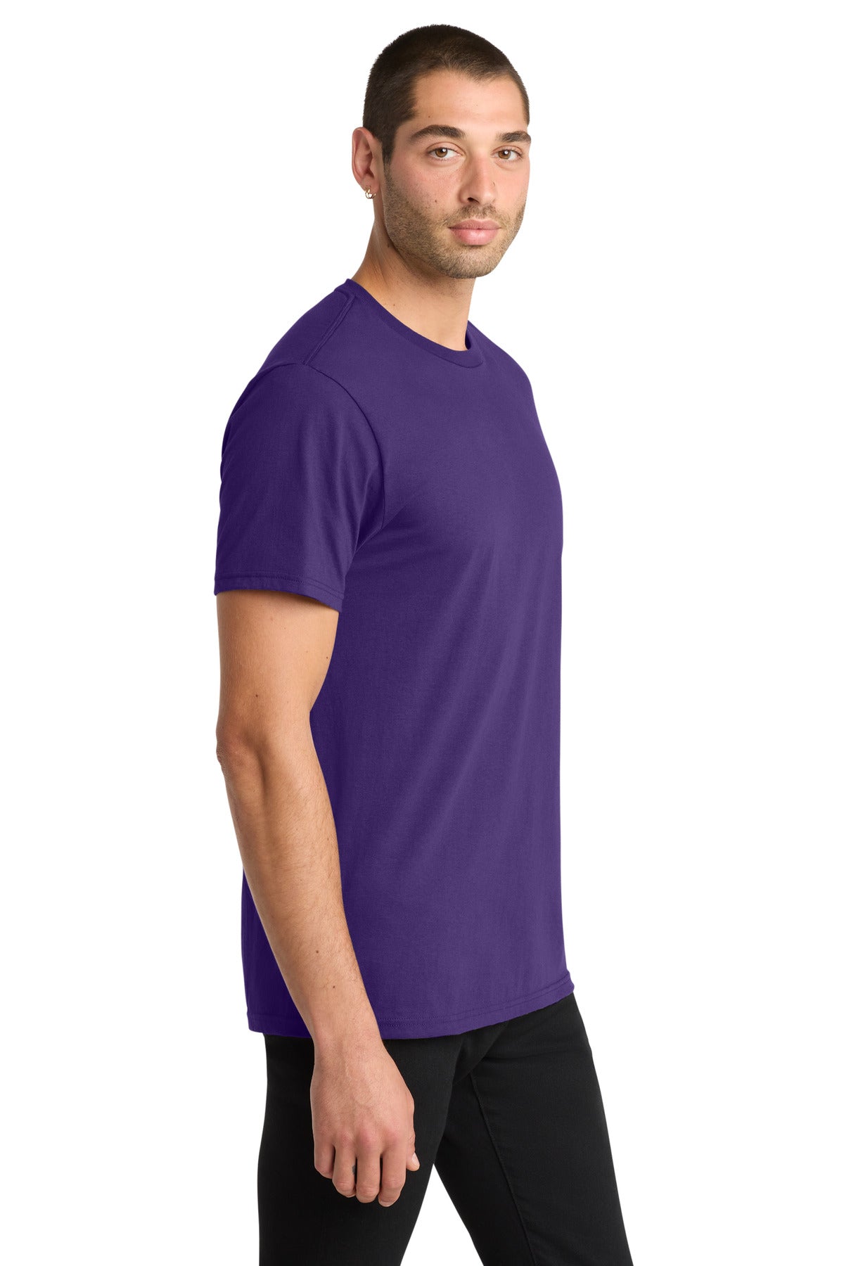 District The Concert Tee DT5000 - Purple - side