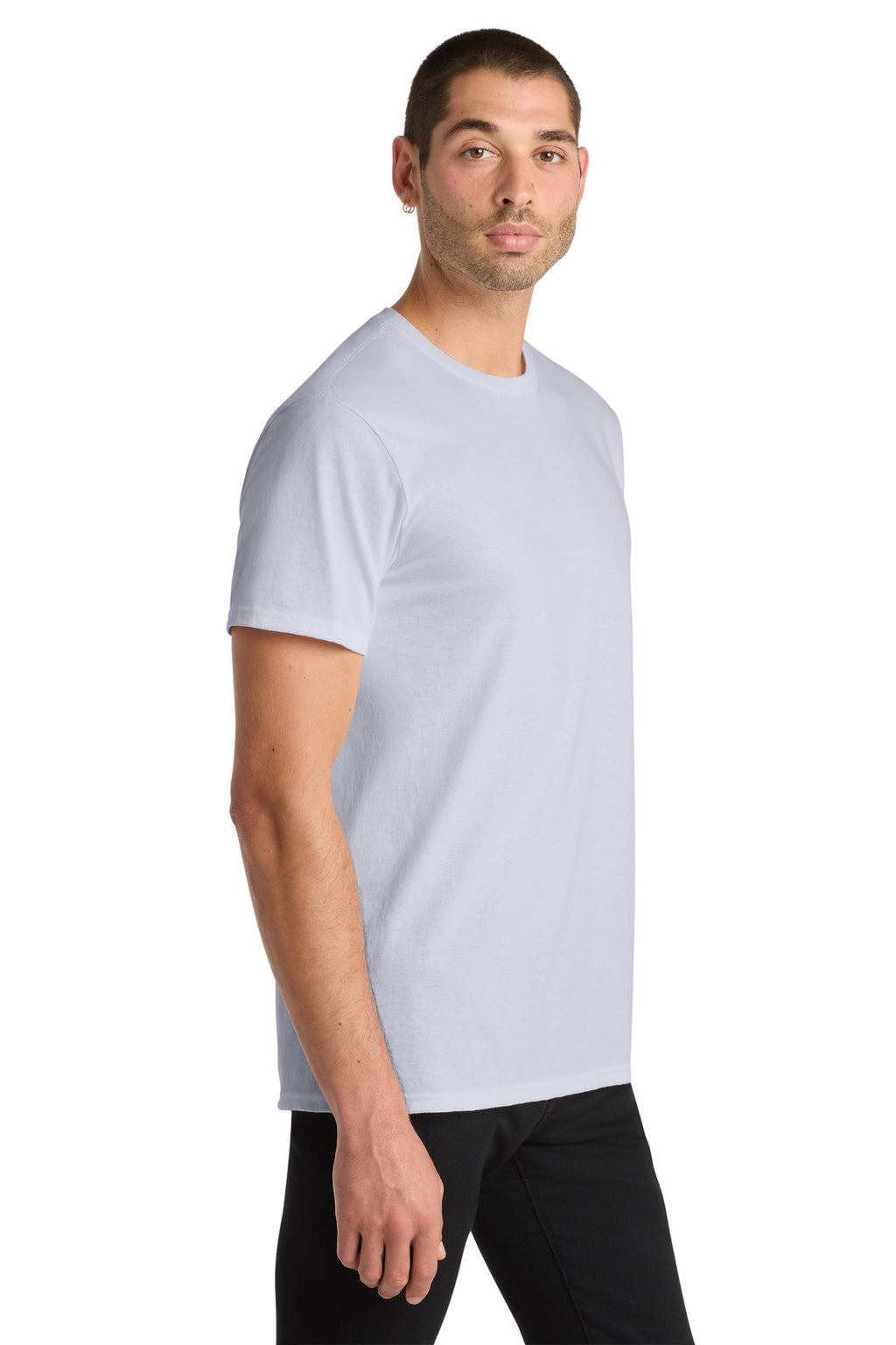 District The Concert Tee DT5000 - Silver - side