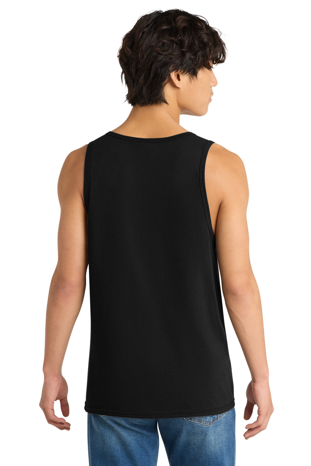 District The Concert Tank . DT5300 - Black - back