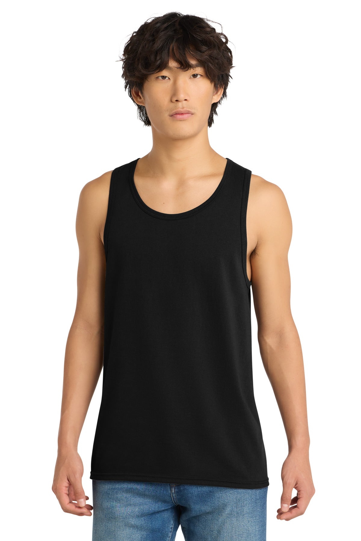 District The Concert Tank . DT5300 - Black - front