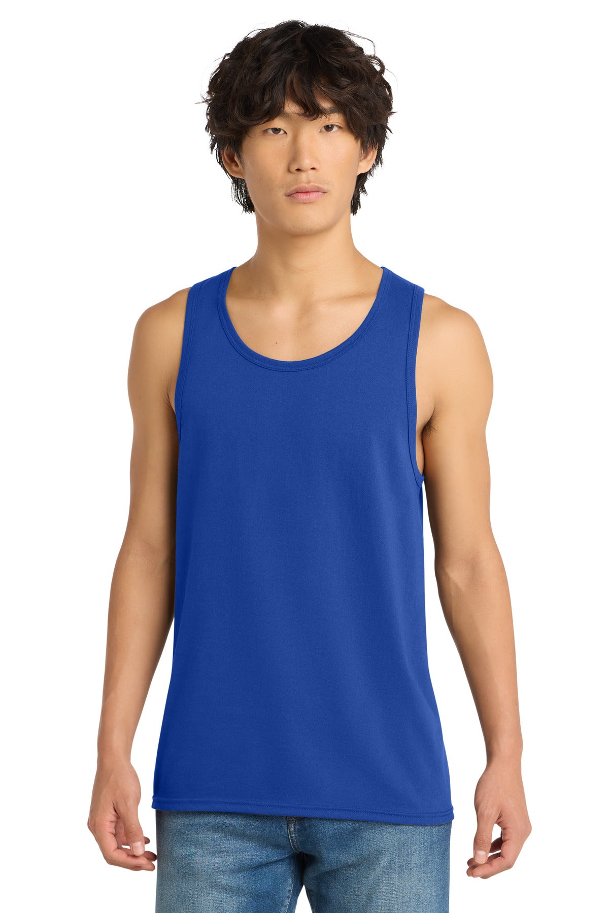 District The Concert Tank . DT5300 - Deep Royal - front