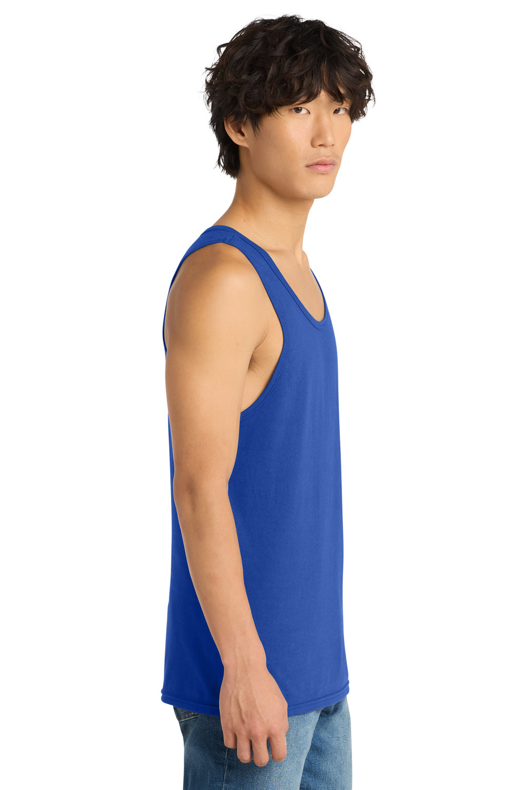 District The Concert Tank . DT5300 - Deep Royal - side