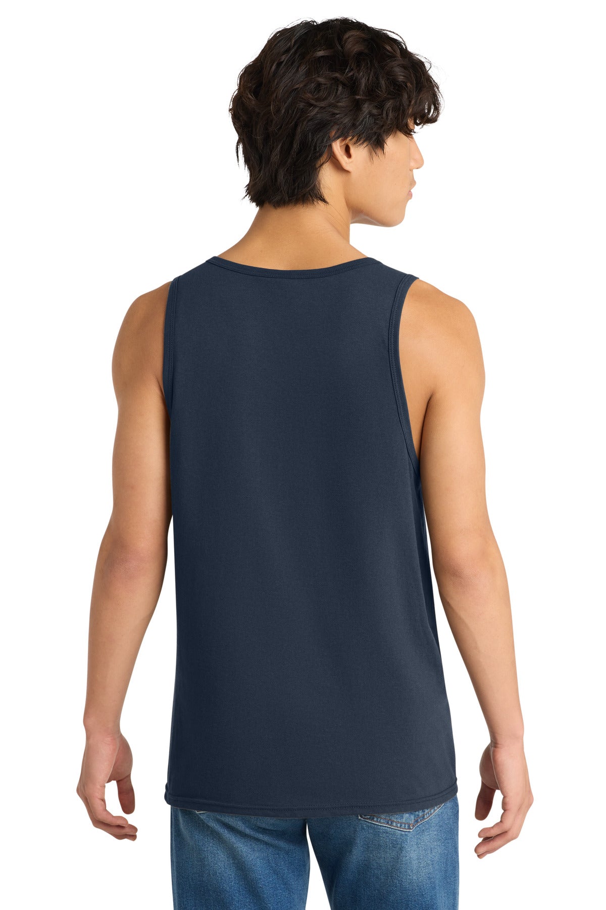 District The Concert Tank . DT5300 - New Navy - back