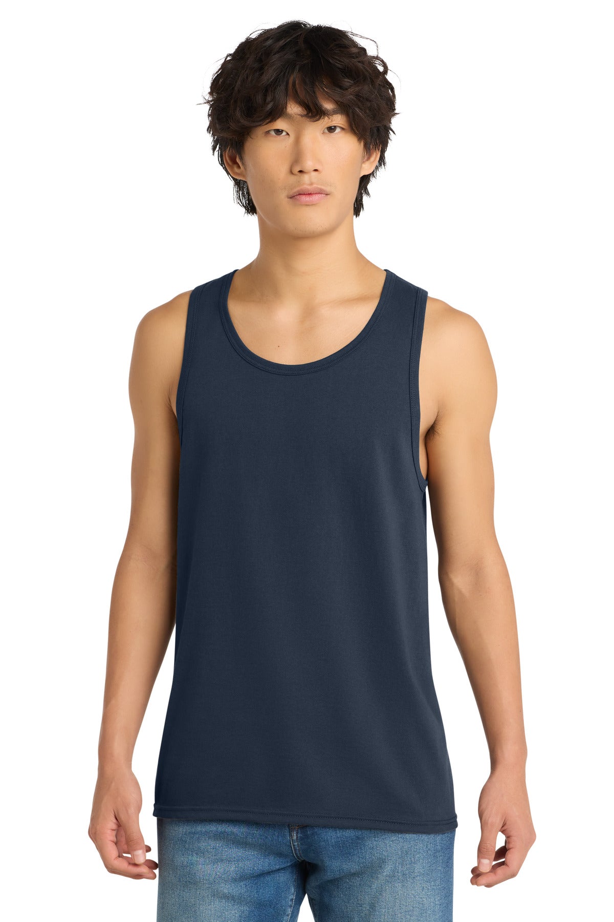 District The Concert Tank . DT5300 - New Navy - front
