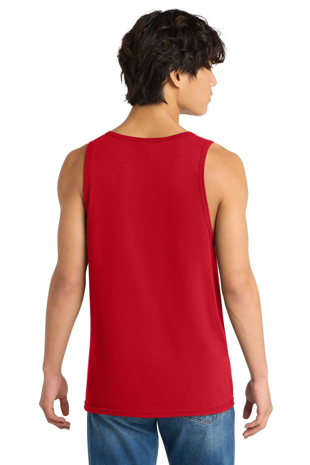 District The Concert Tank . DT5300 - New Red - back