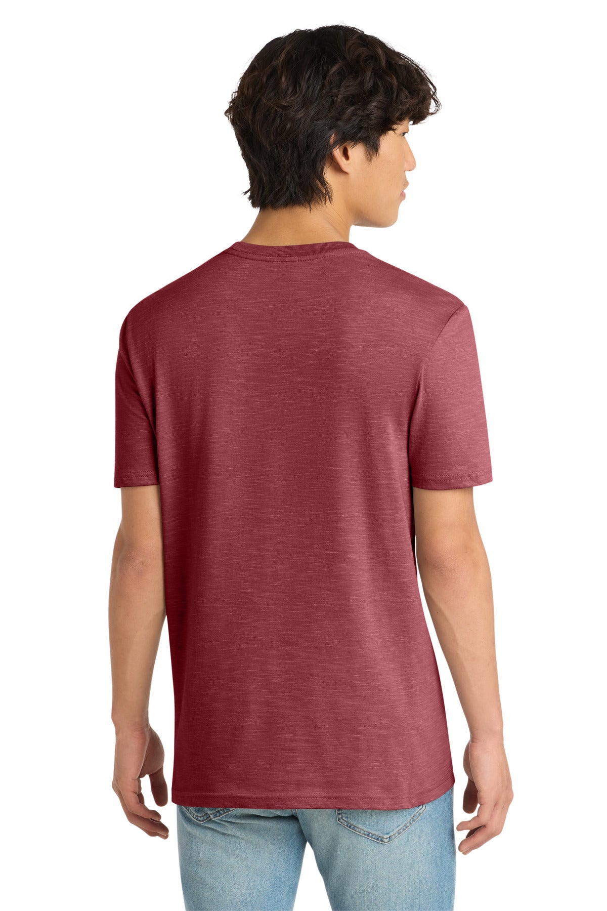 District Medal Tee. DT564 - Cardinal - back