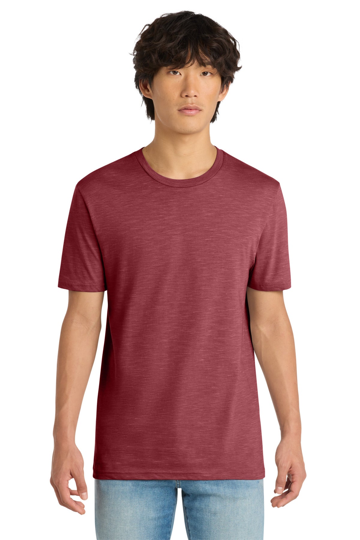District Medal Tee. DT564 - Cardinal - front