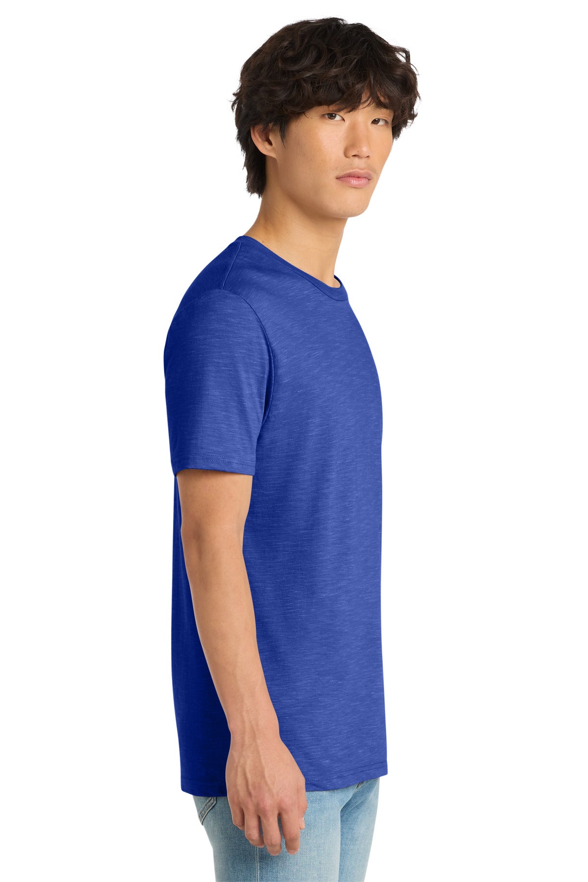 District Medal Tee. DT564 - Deep Royal - side