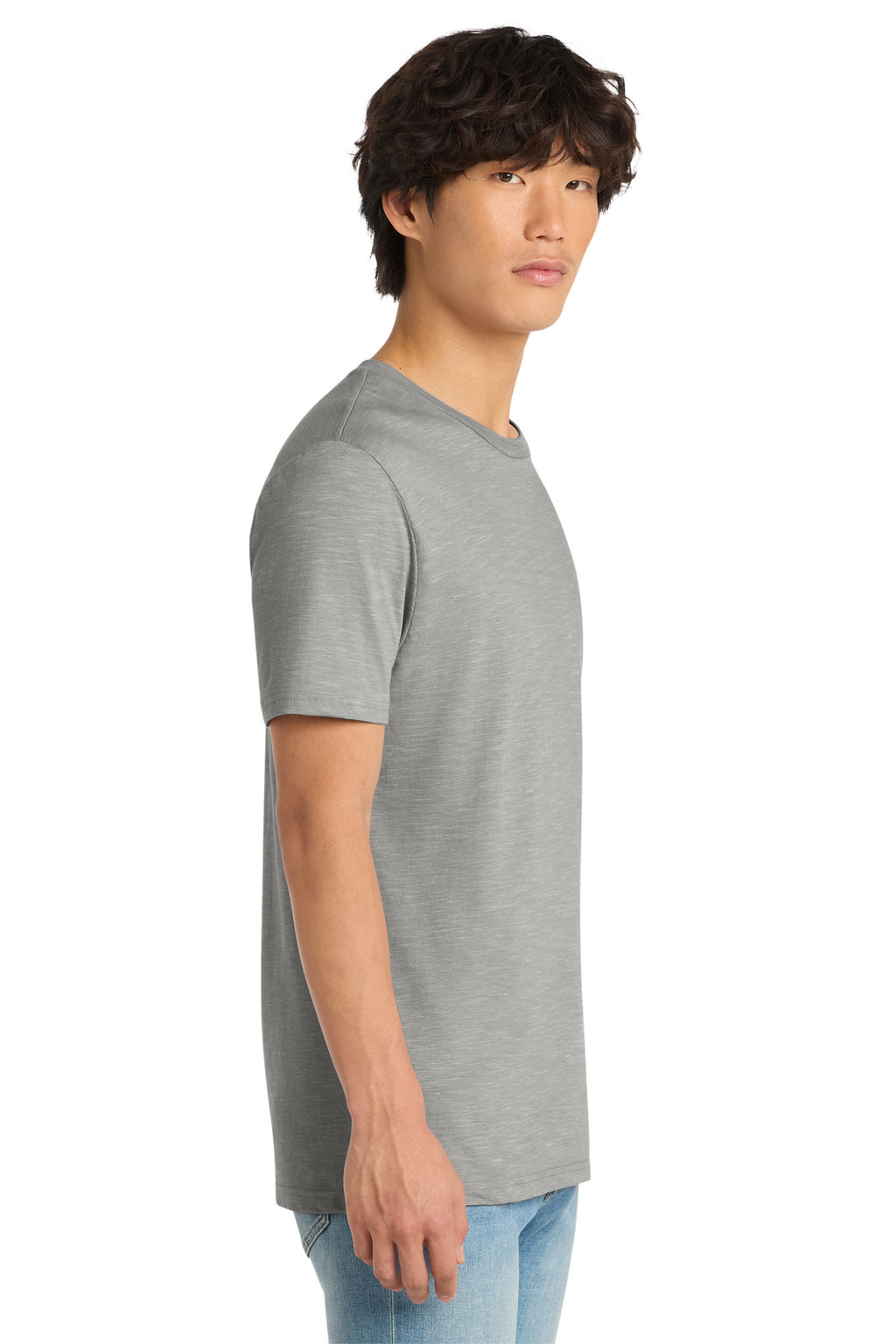 District Medal Tee. DT564 - Light Grey - side