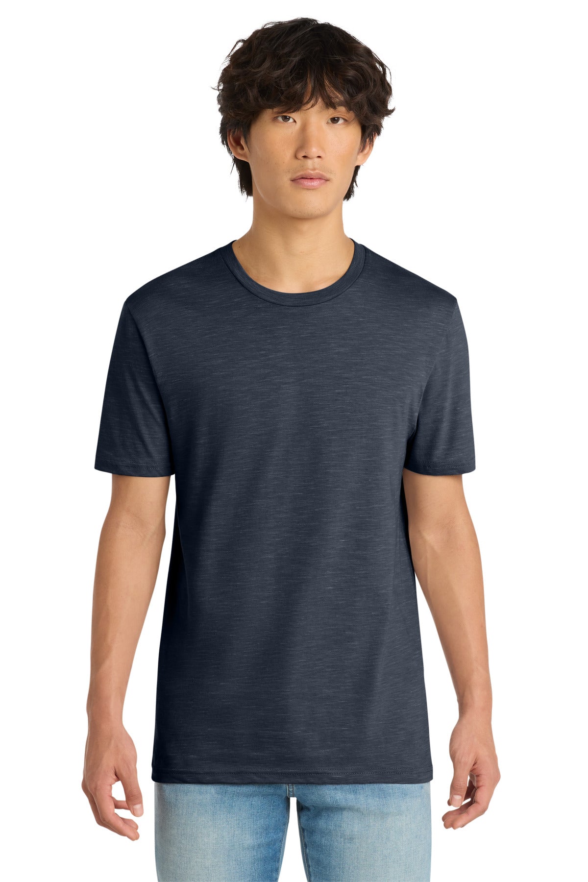District Medal Tee. DT564 - New Navy - front