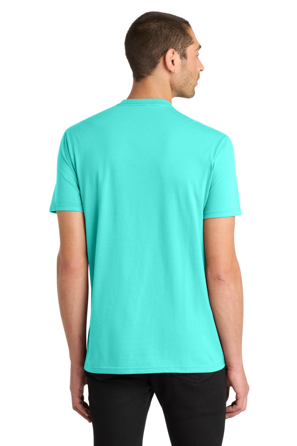 District Very Important Tee . DT6000 - Aqua - back