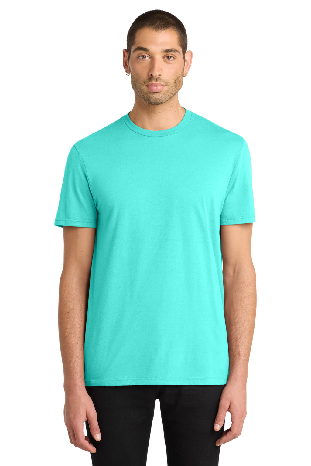 District Very Important Tee . DT6000 - Aqua - front