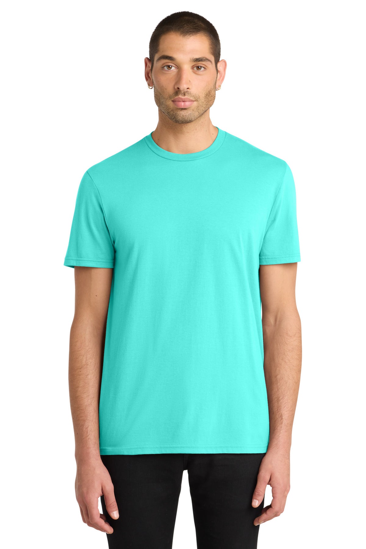District Very Important Tee . DT6000 - Aqua - front