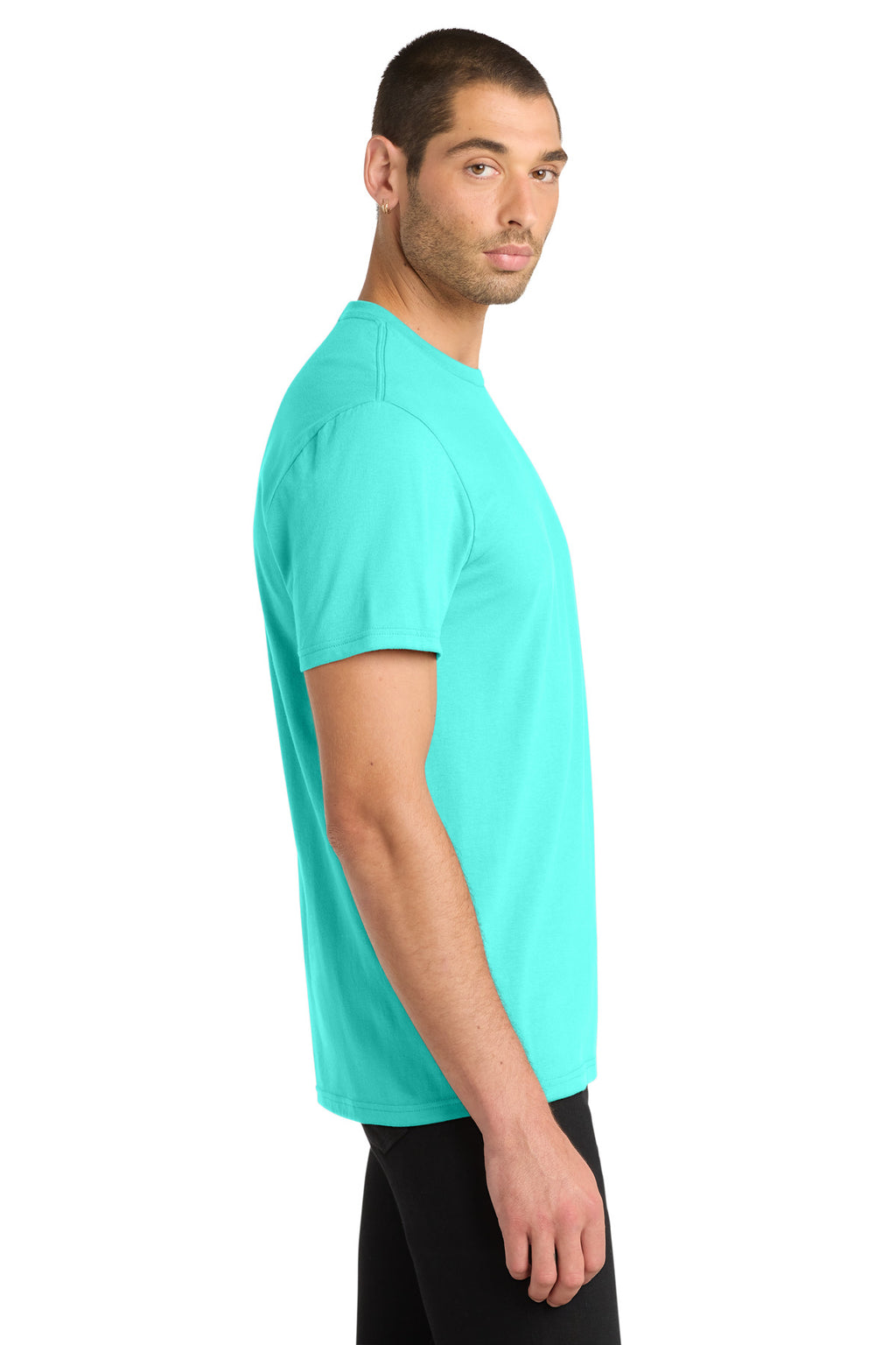 District Very Important Tee . DT6000 - Aqua - side