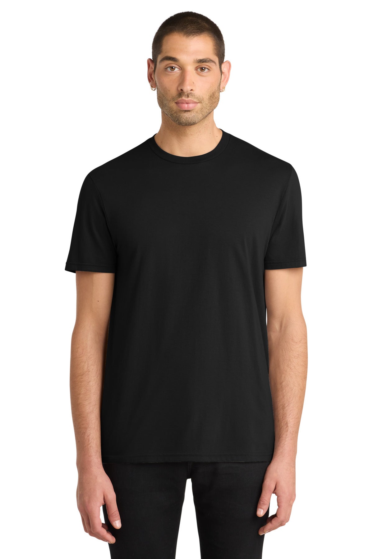 District Very Important Tee . DT6000 - Black - front