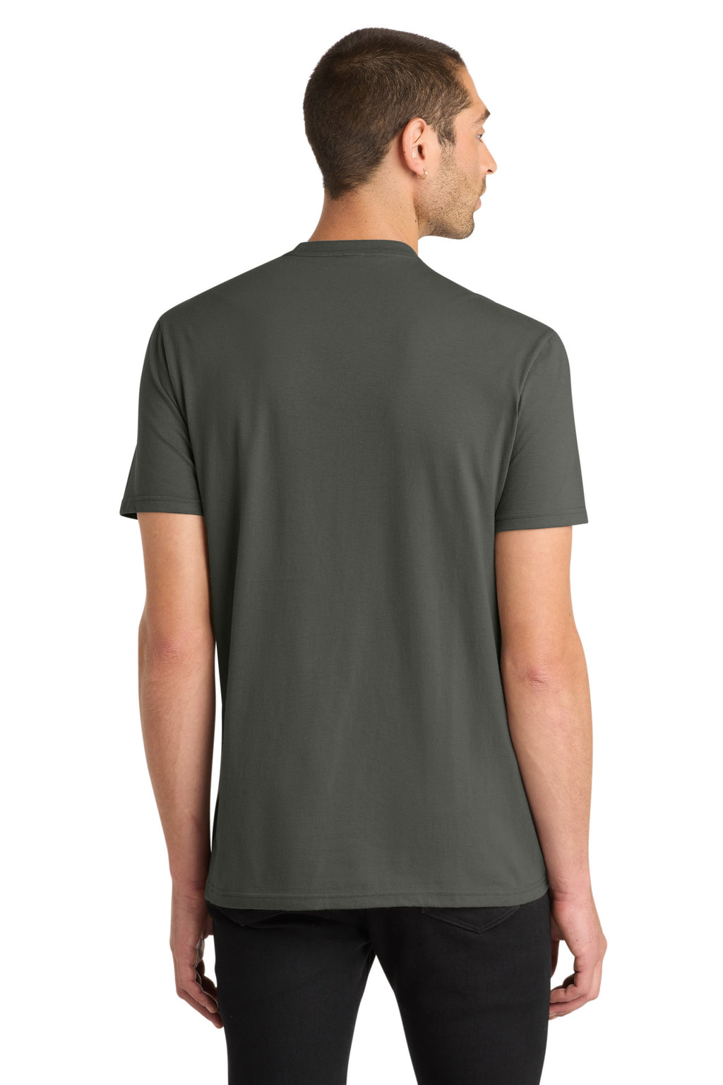 District Very Important Tee . DT6000 - Deepest Grey - back
