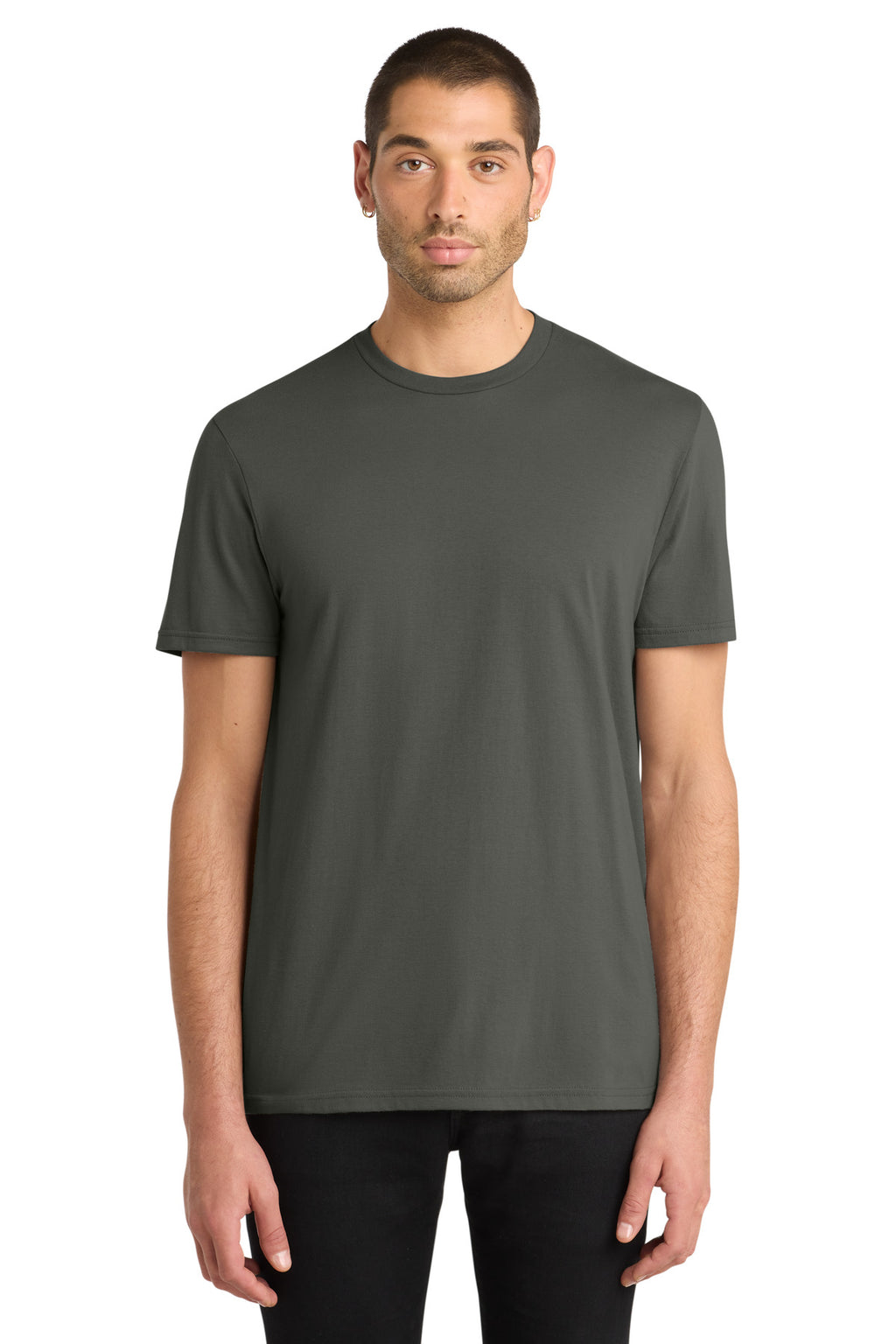 District Very Important Tee . DT6000 - Deepest Grey - front