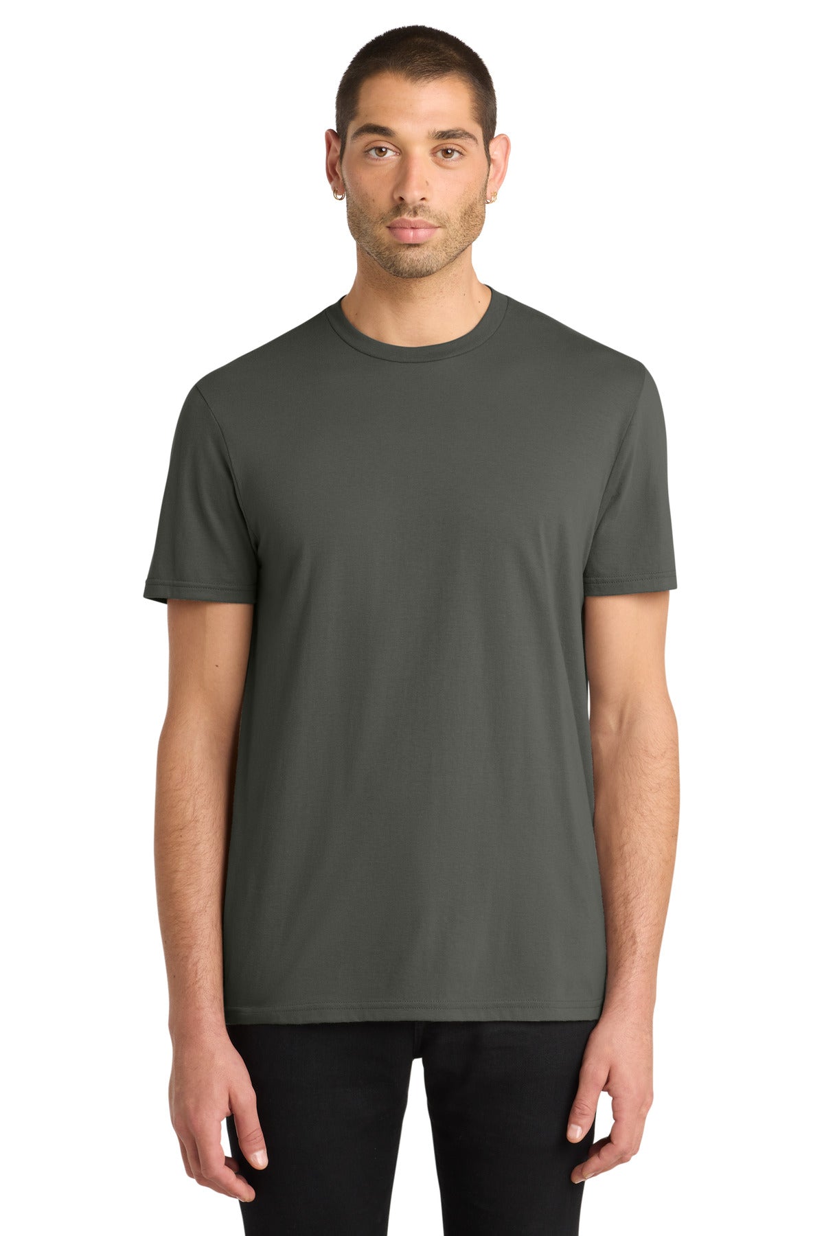 District Very Important Tee . DT6000 - Deepest Grey - front