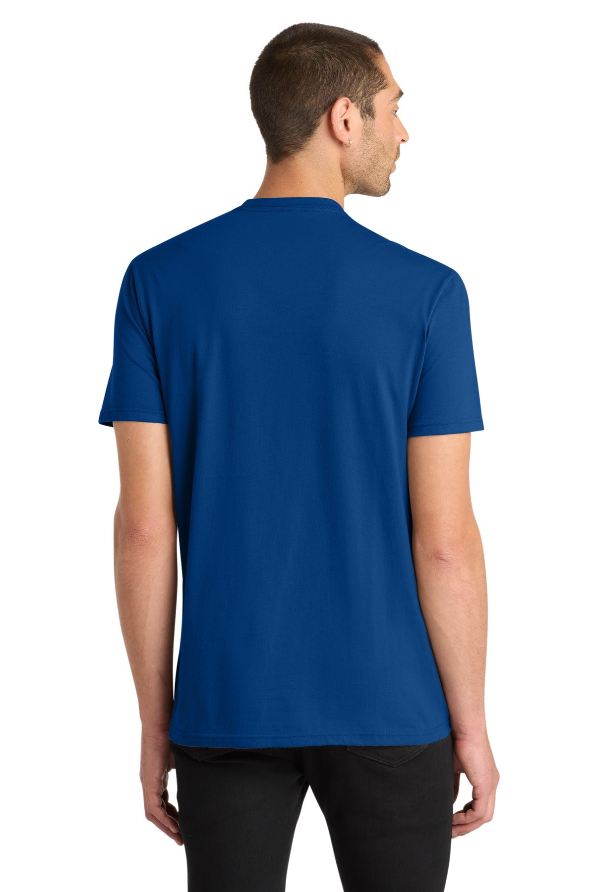 District Very Important Tee . DT6000 - Deep Royal - back