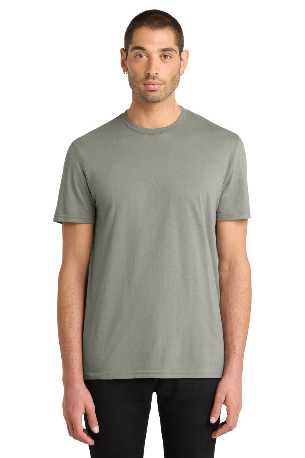 District Very Important Tee . DT6000 - Deep Smoke - front