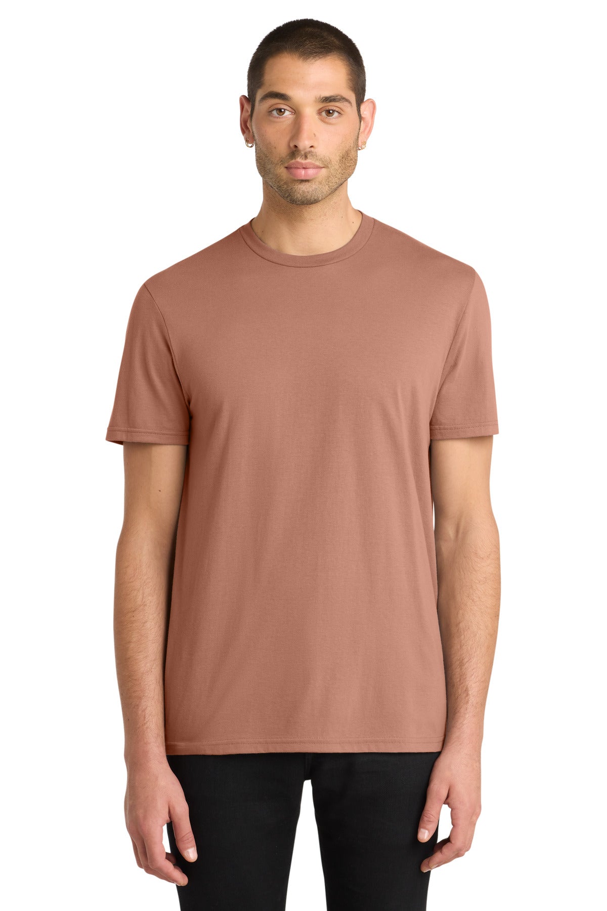 District Very Important Tee . DT6000 - Desert Rose - front
