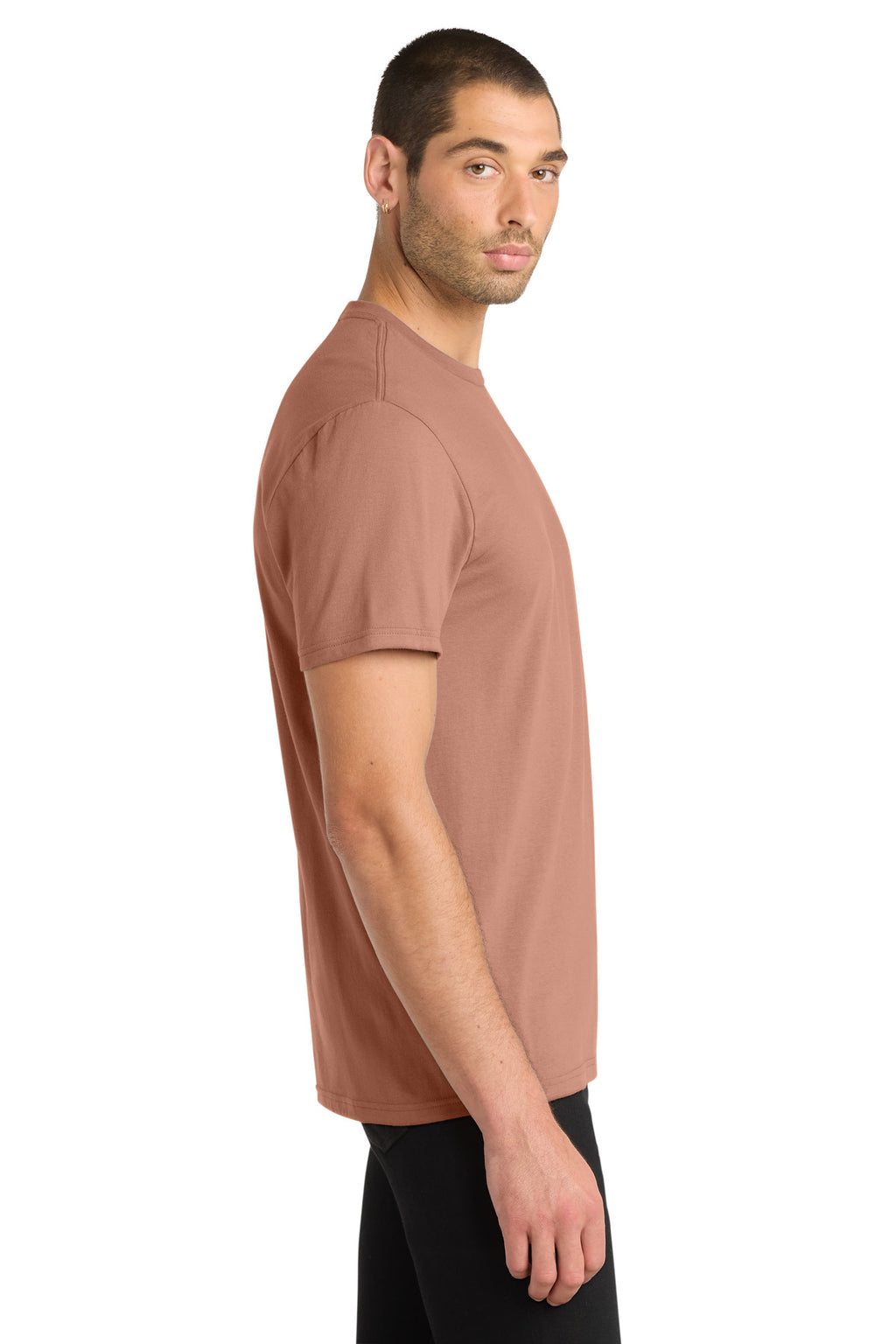 District Very Important Tee . DT6000 - Desert Rose - side