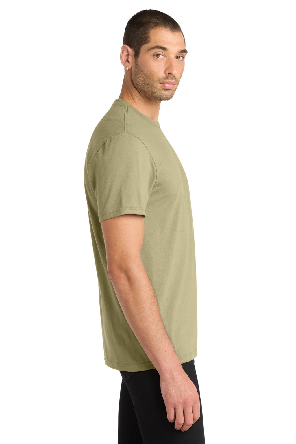 District Very Important Tee . DT6000 - Desert Tan - side