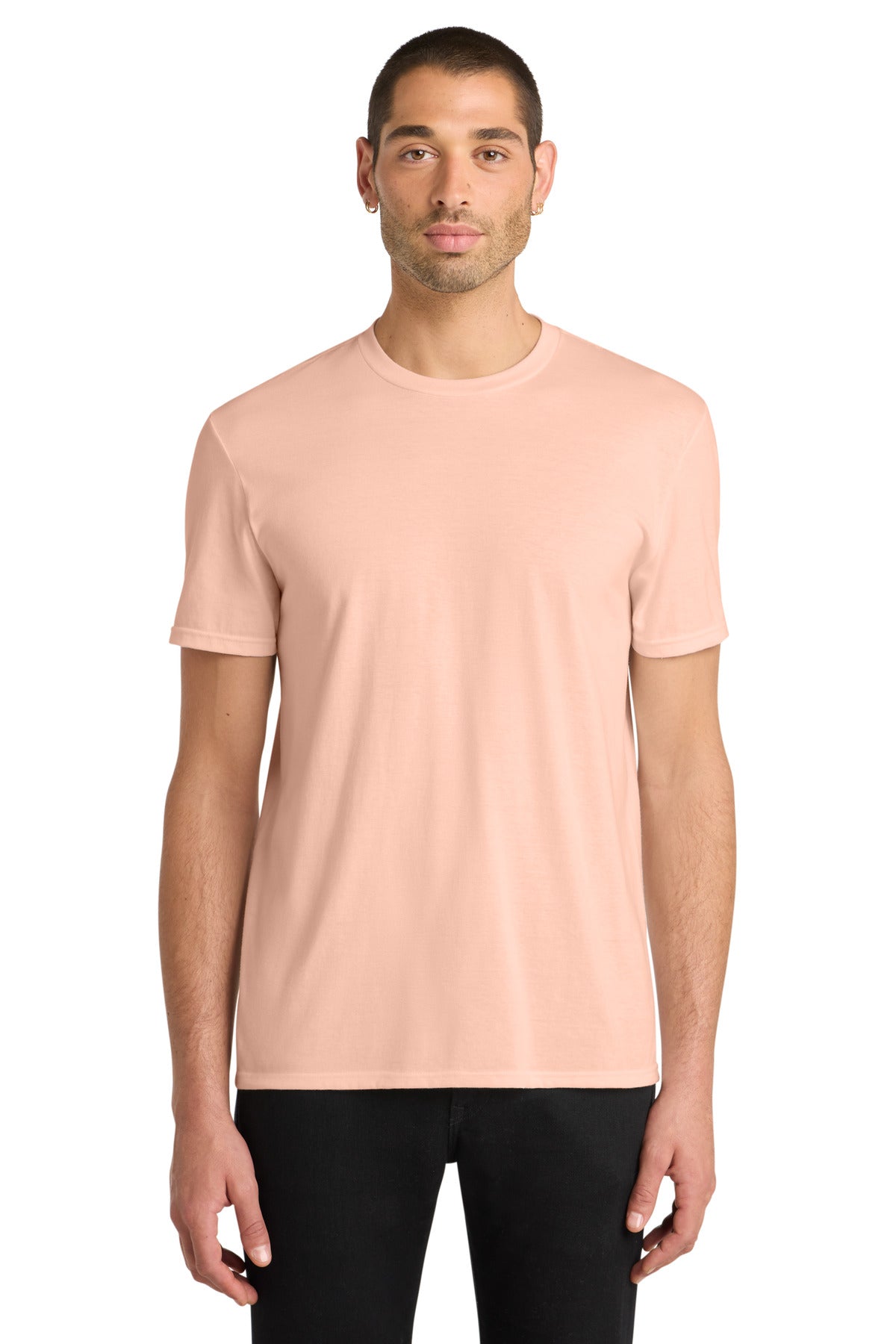 District Very Important Tee . DT6000 - Dusty Peach - front