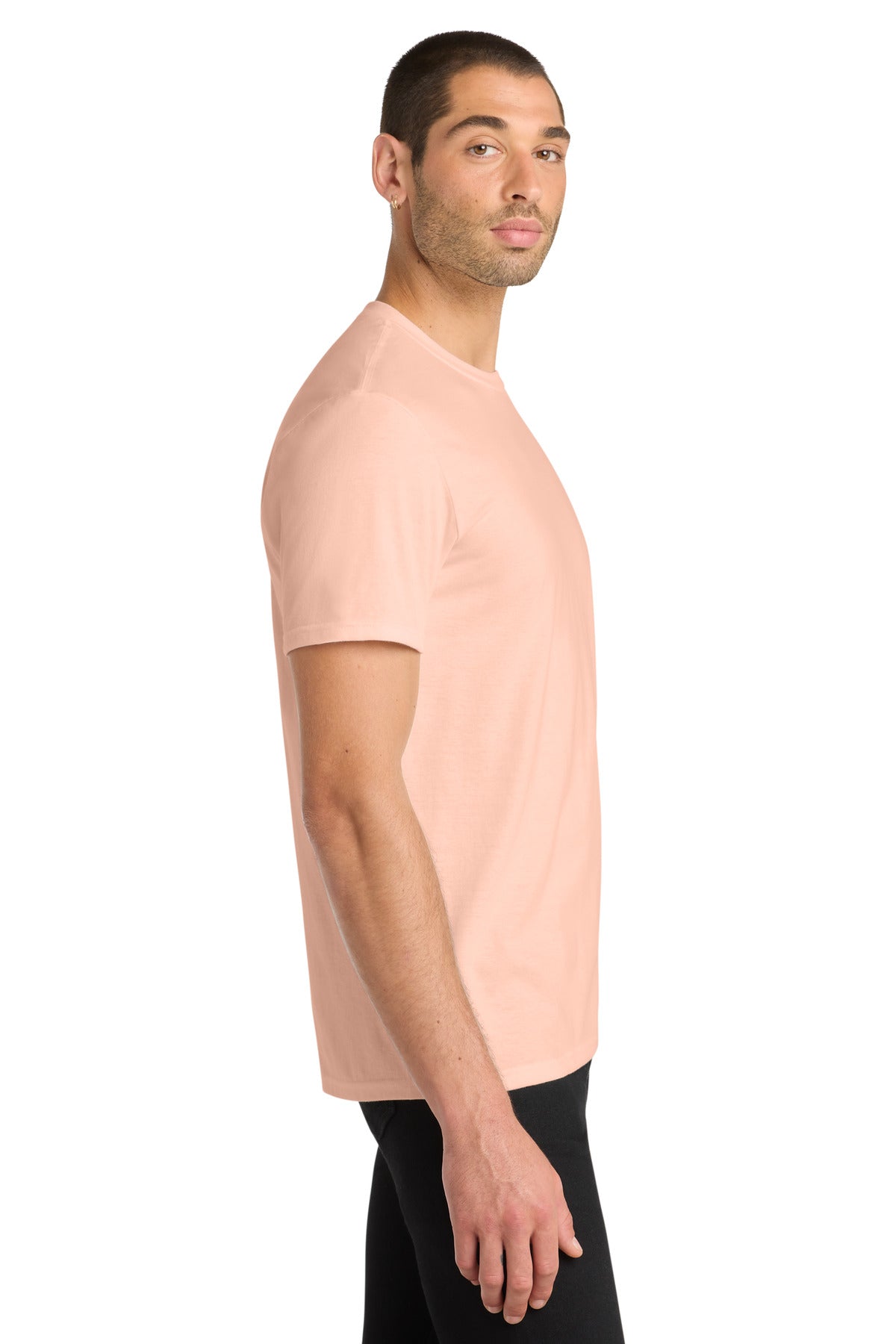 District Very Important Tee . DT6000 - Dusty Peach - side