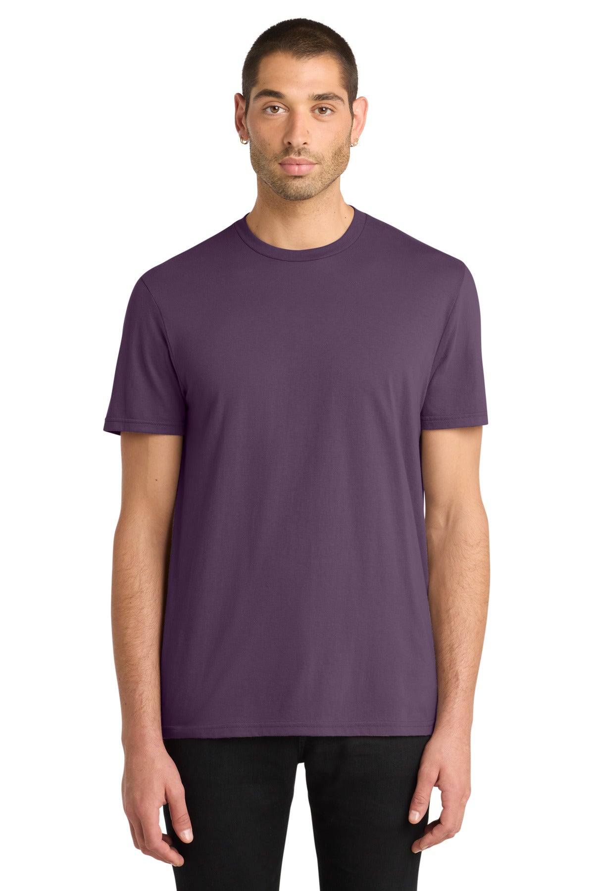 District Very Important Tee . DT6000 - Eggplant - front