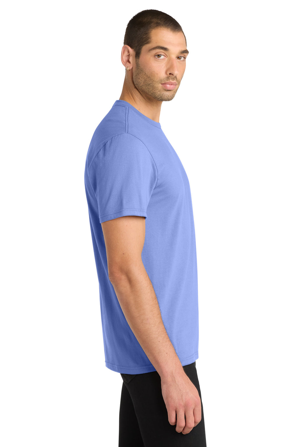 District Very Important Tee . DT6000 - Electric Purple - side