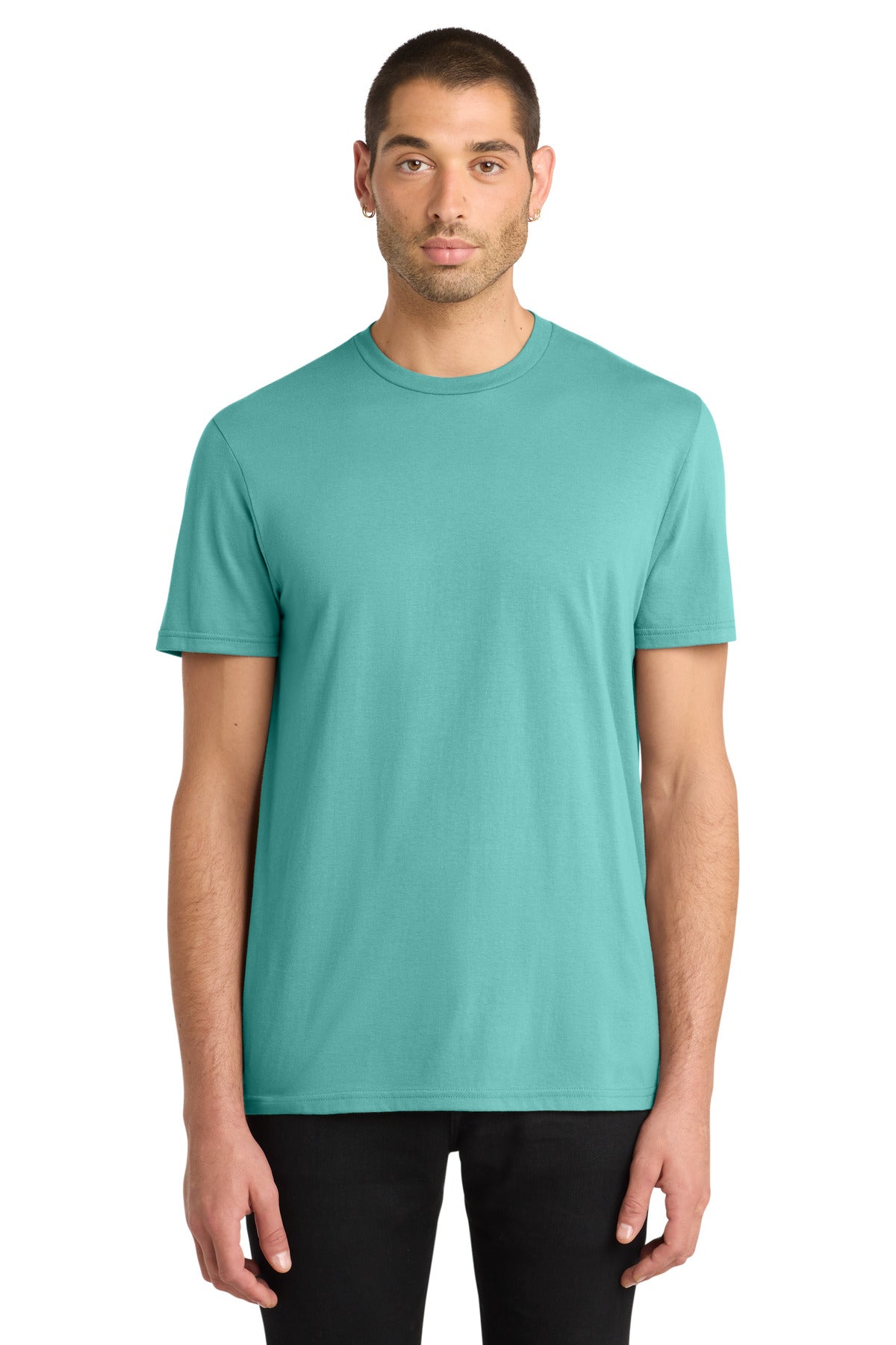District Very Important Tee . DT6000 - Eucalyptus Blue - front