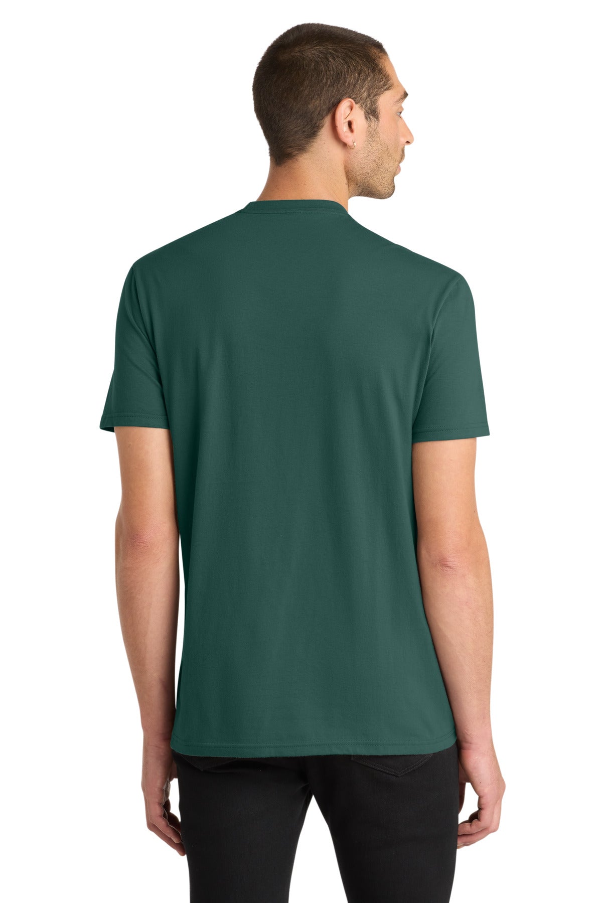 District Very Important Tee . DT6000 - Evergreen - back