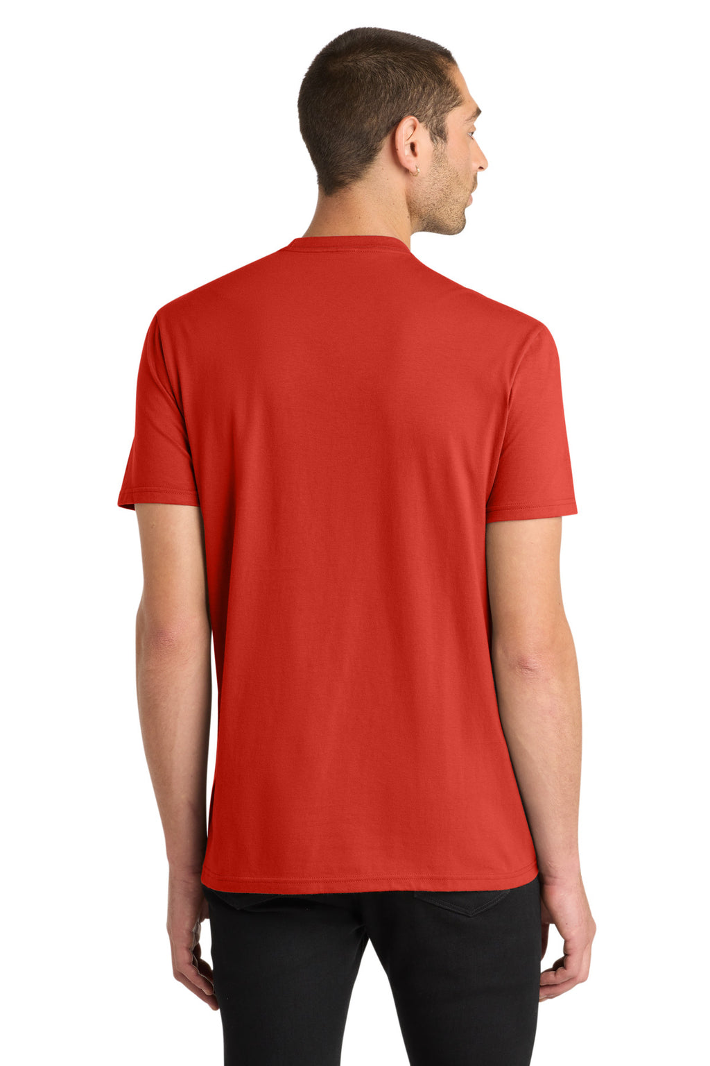 District Very Important Tee . DT6000 - Fiery Red - back