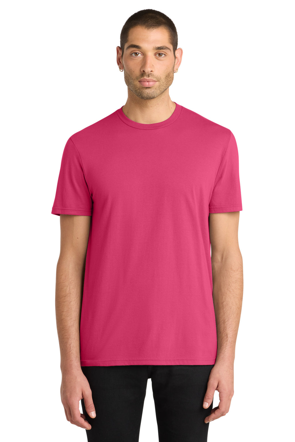 District Very Important Tee . DT6000 - Flush Pink - front